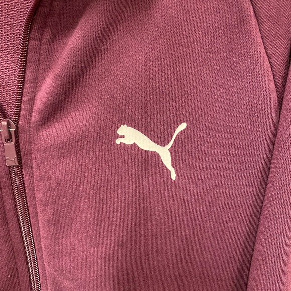 PUMA full zip sweatshirt Size Medium - Picture 3 of 5